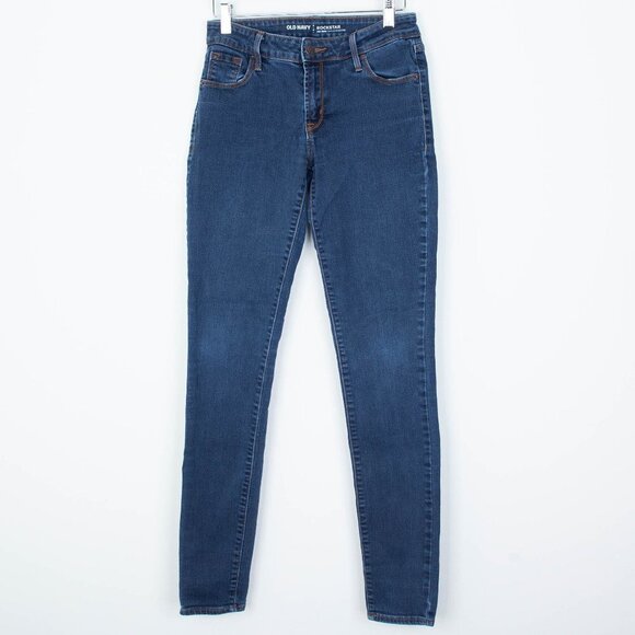 Old Navy Denim - Old Navy Rockstar Mid Rise Skinny‎ Jeans Size 4L
